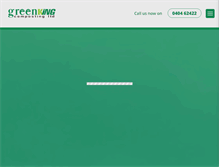 Tablet Screenshot of greenking.ie